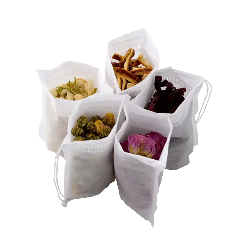 Non Woven Fabric Tea Bag With String Non Woven Fabric Tea Bag With String